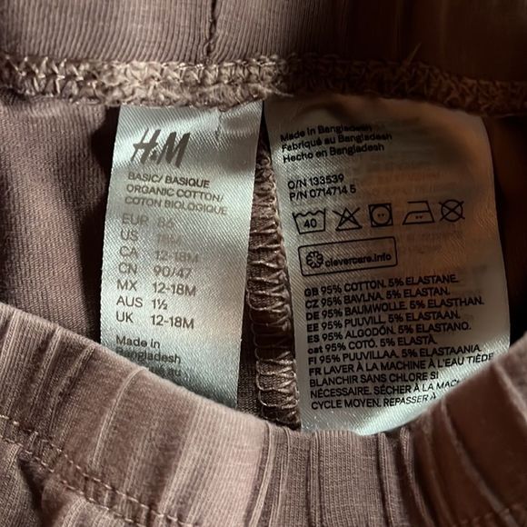 Trio of H&M Baby Girl Leggings - Picture 6 of 8